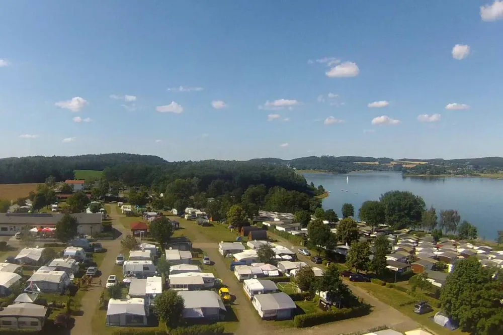 ****Campingplatz Gunzenberg Talsperre Pöhl