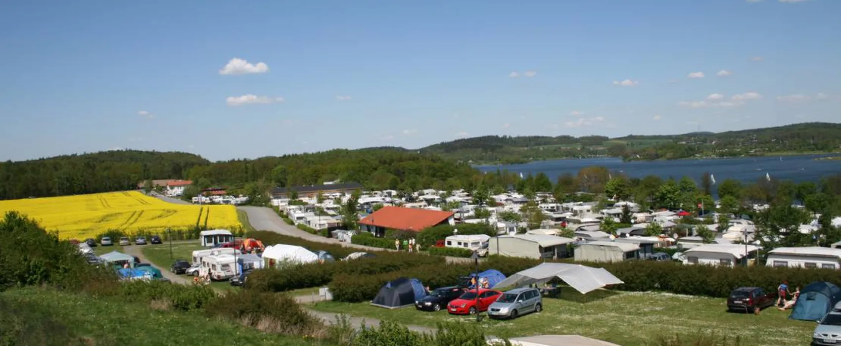 ****Campingplatz Gunzenberg Talsperre Pöhl