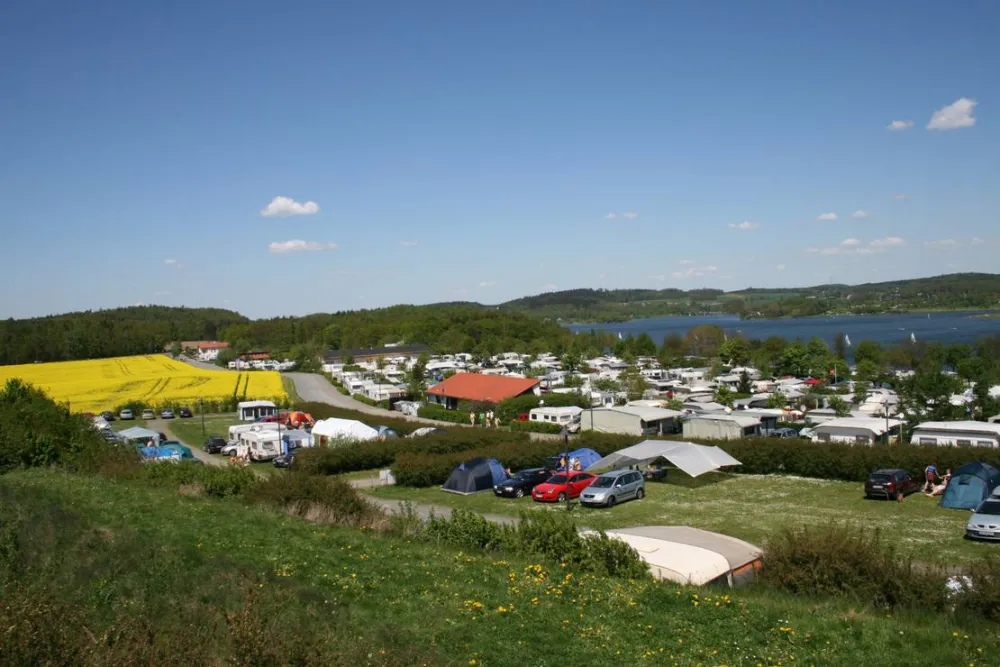 ****Campingplatz Gunzenberg Talsperre Pöhl