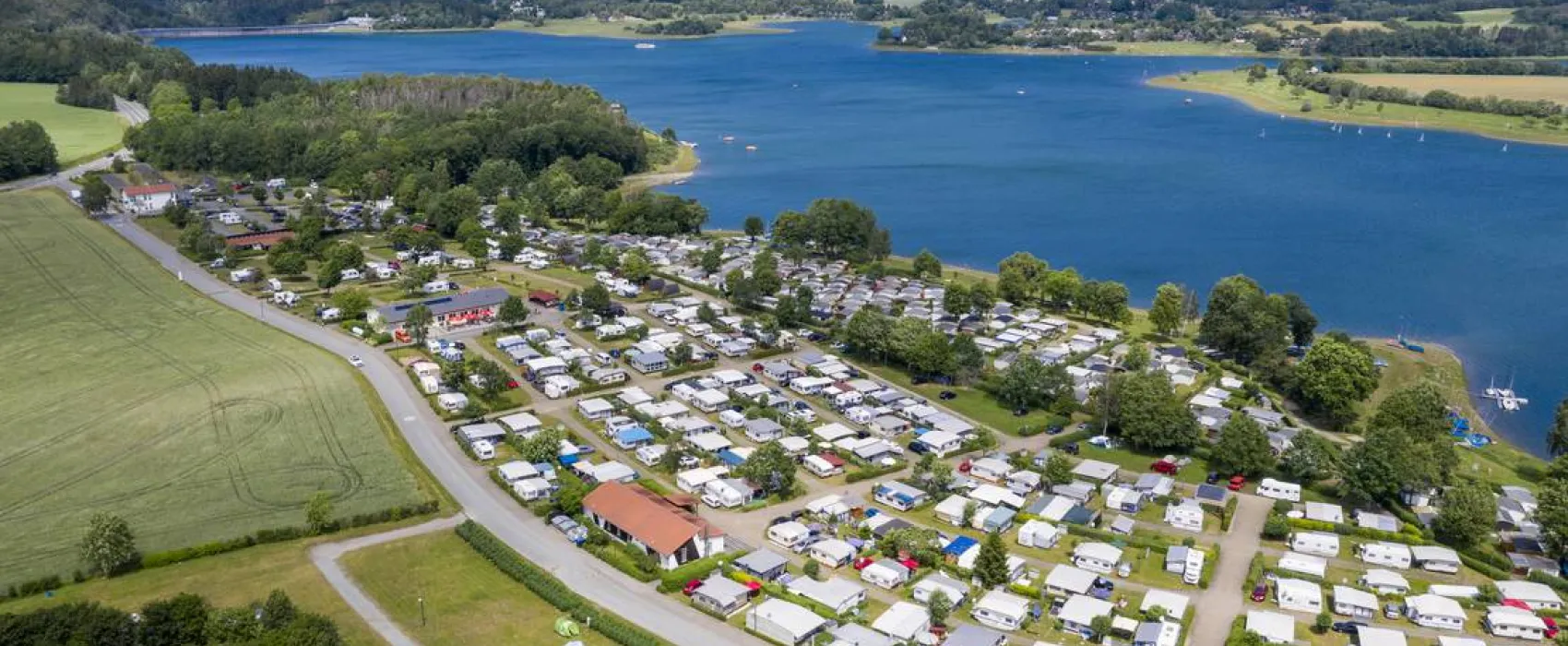 ****Campingplatz Gunzenberg Talsperre Pöhl