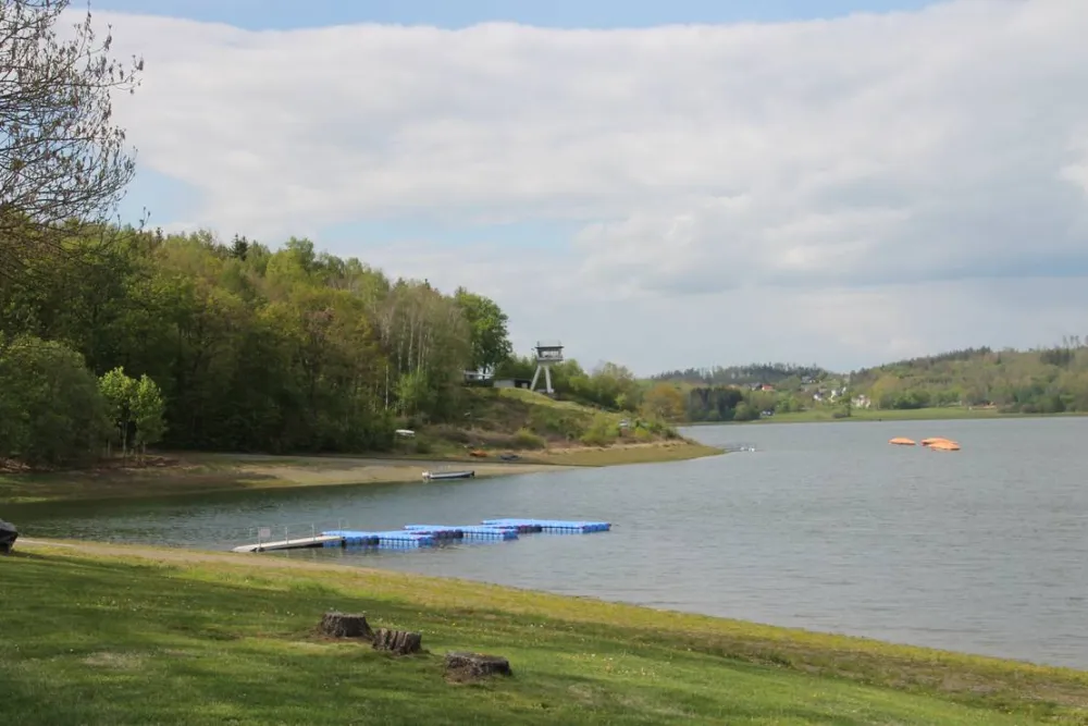 ****Campingplatz Gunzenberg Talsperre Pöhl