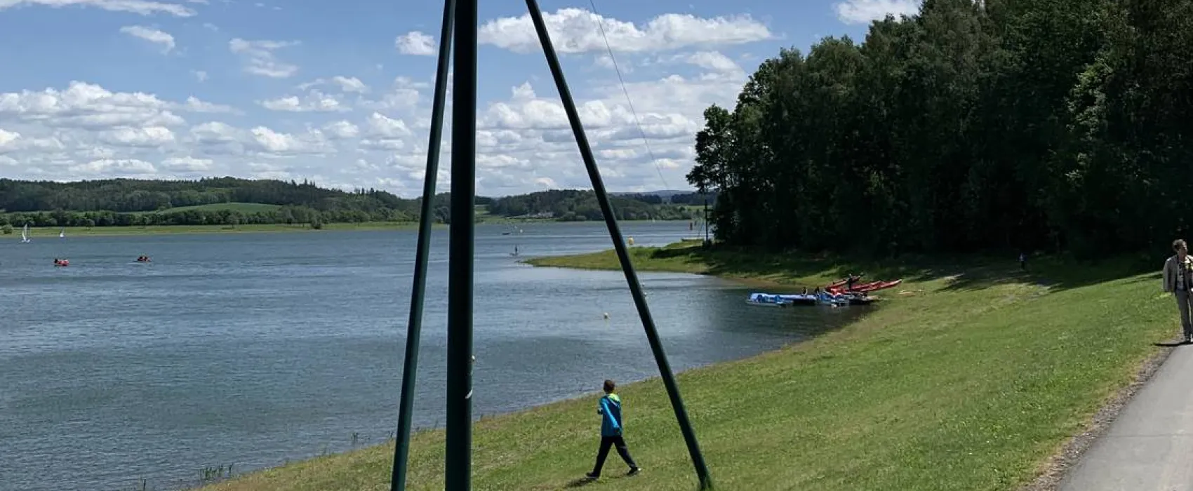 ****Campingplatz Gunzenberg Talsperre Pöhl