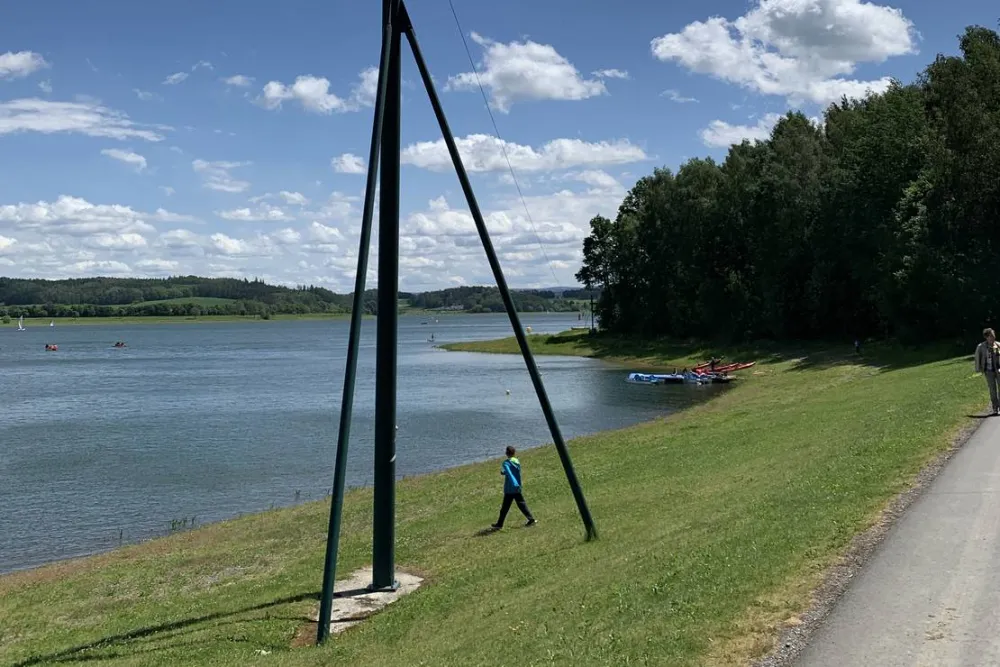 ****Campingplatz Gunzenberg Talsperre Pöhl