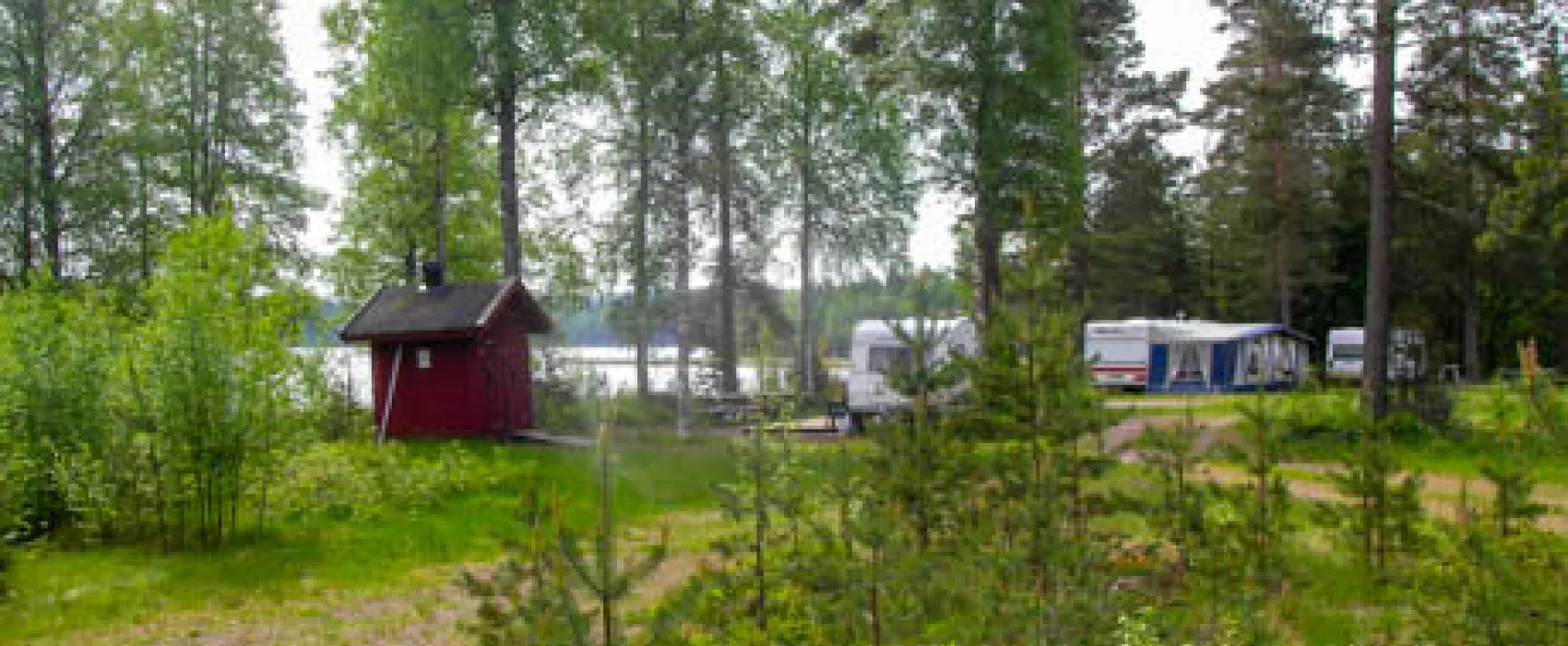 Wilderness camping Sweden