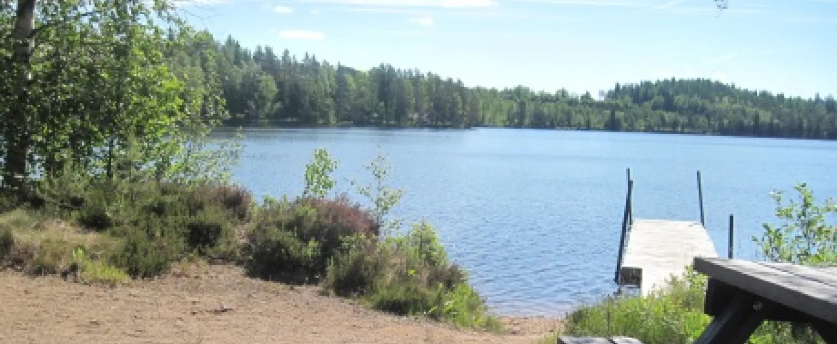 Wilderness camping Sweden