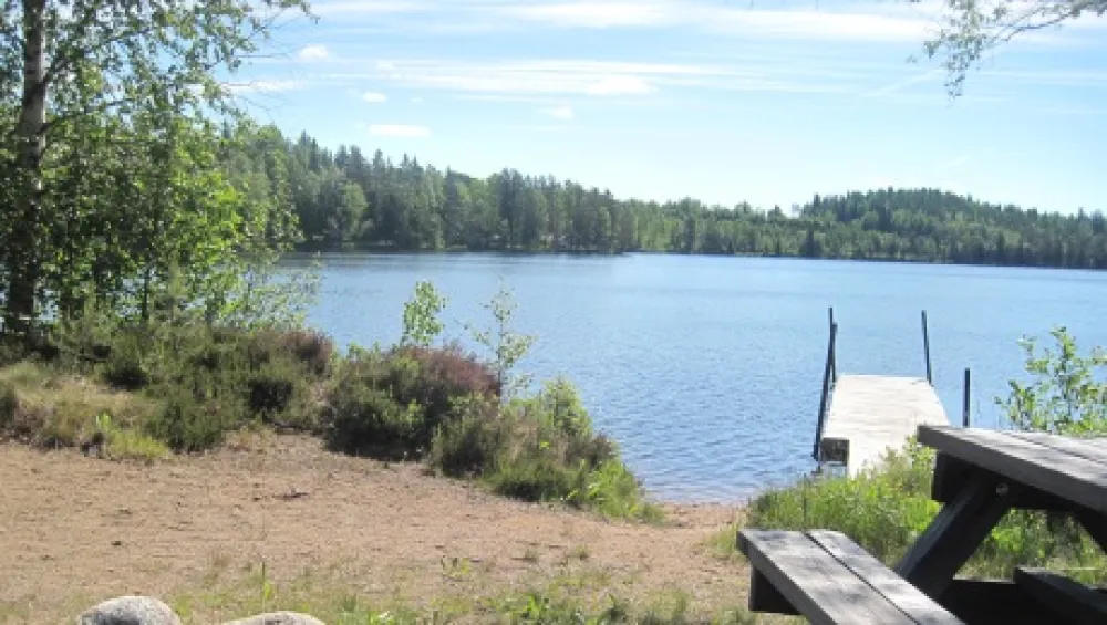 Wilderness camping Sweden