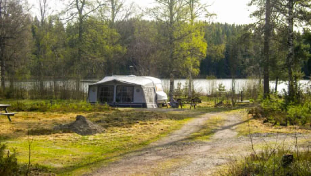 Wilderness camping Sweden