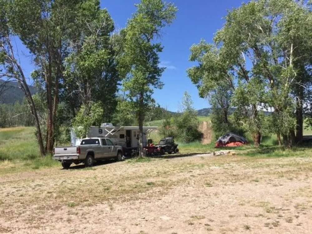 Below The Dam Camping Area