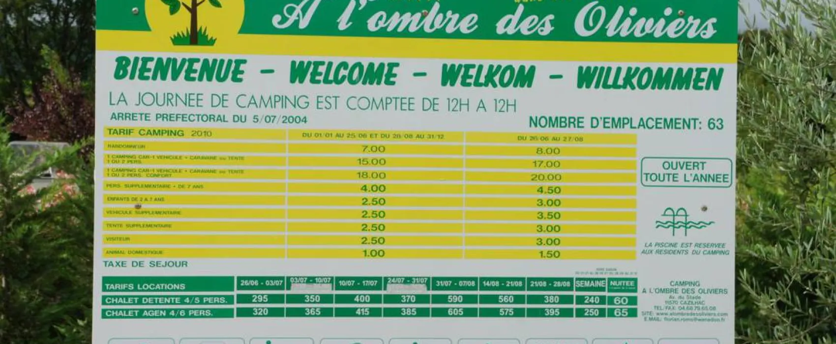 Camping A L'ombre Des Oliviers