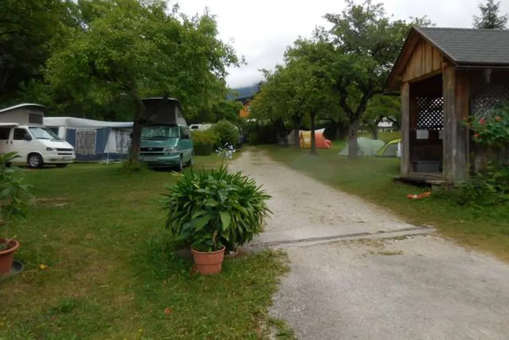 Camping an der Traun