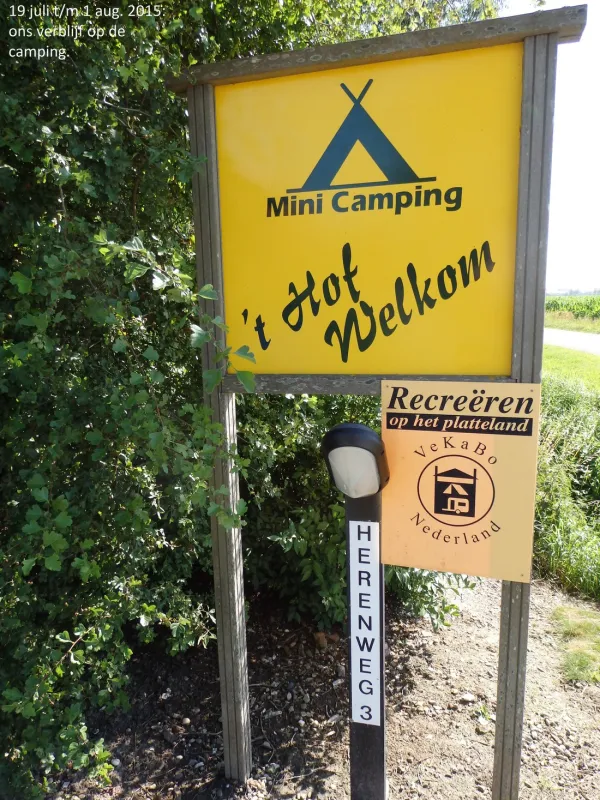 Mini Camping 't Hof Welkom