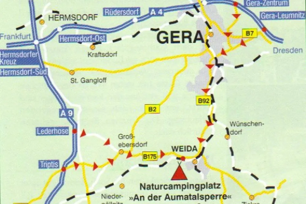 Naturcampingplatz Weida