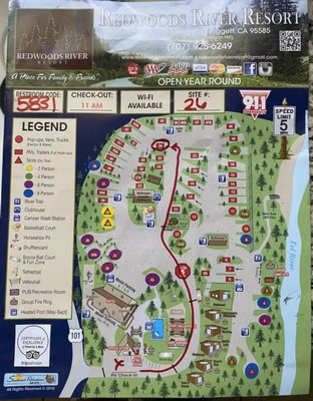 Redwoods River Resort & Campground