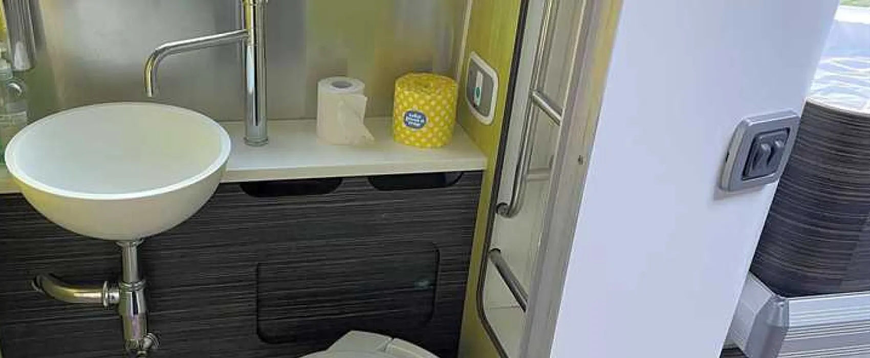 Silver Airstream Glamping