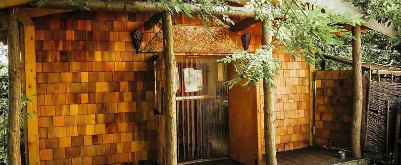 Silver Airstream Glamping