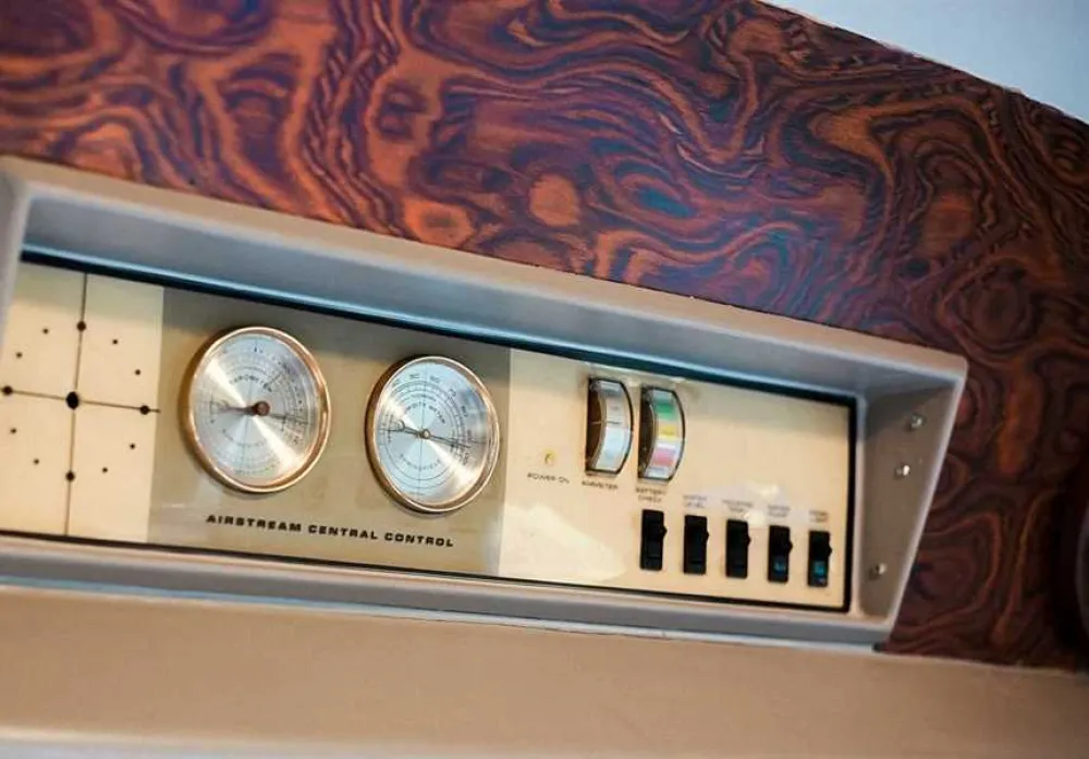 Silver Airstream Glamping