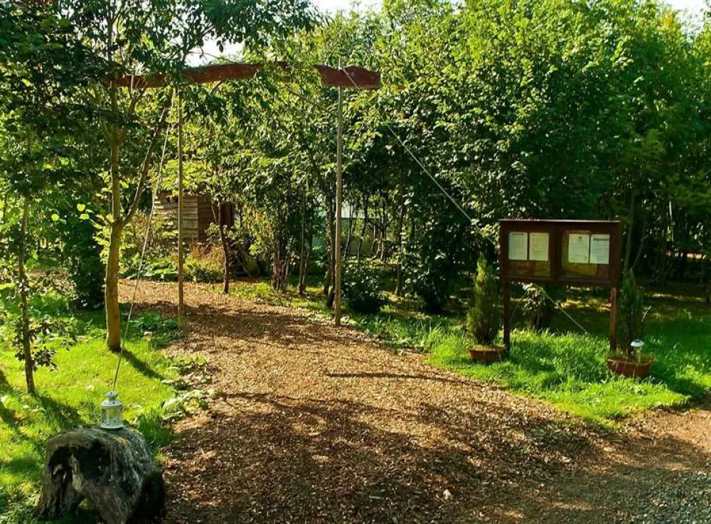 Silver Airstream Glamping