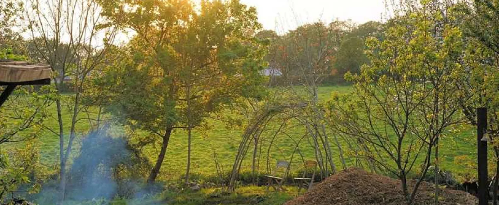 Silver Airstream Glamping
