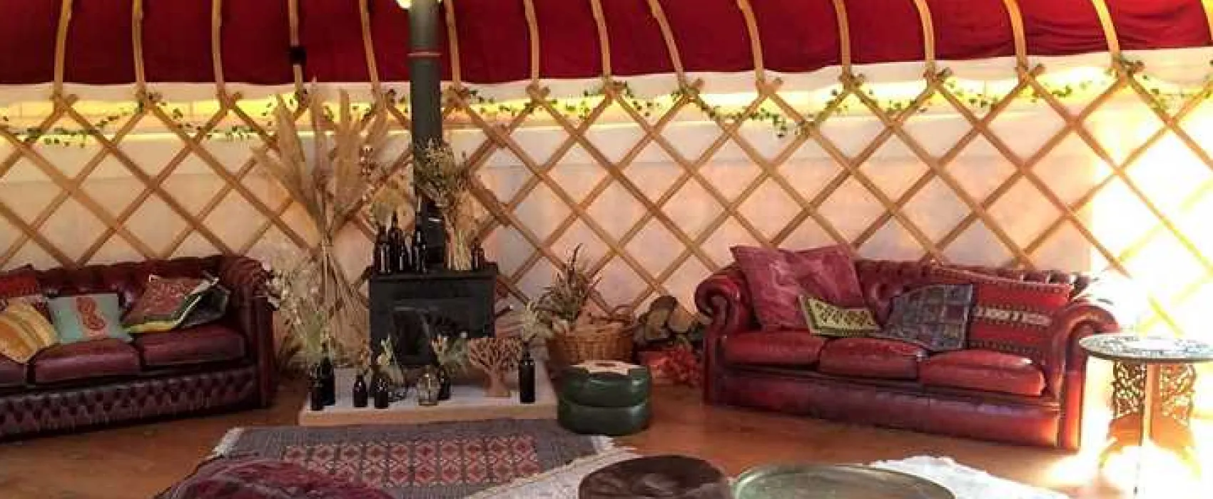 Silver Airstream Glamping