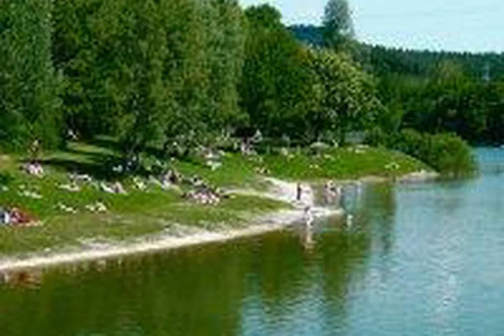 Camping beim Stausee Schömberg