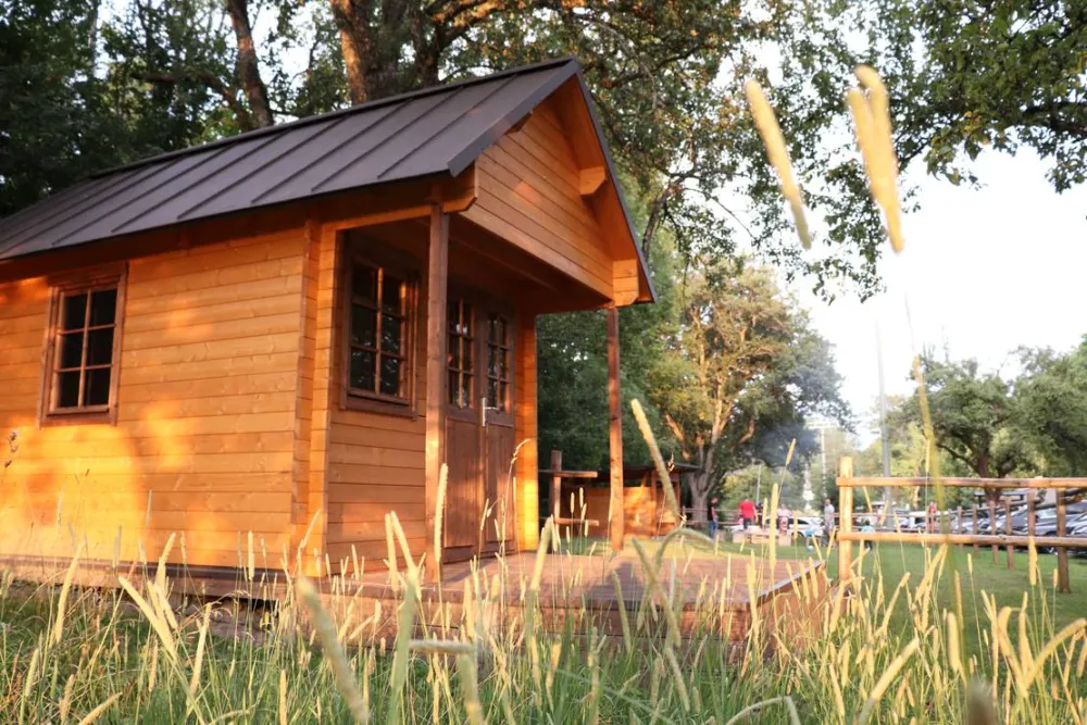 Camping beim Stausee Schömberg