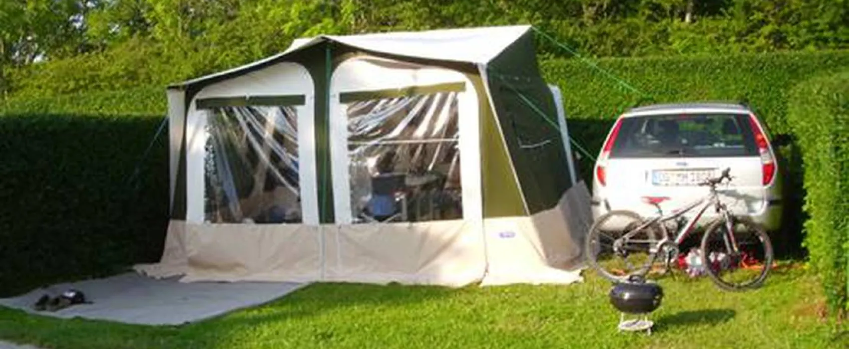 Camping beim Stausee Schömberg