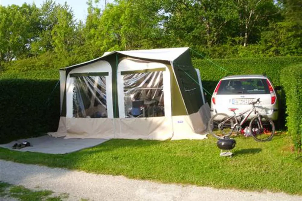 Camping beim Stausee Schömberg
