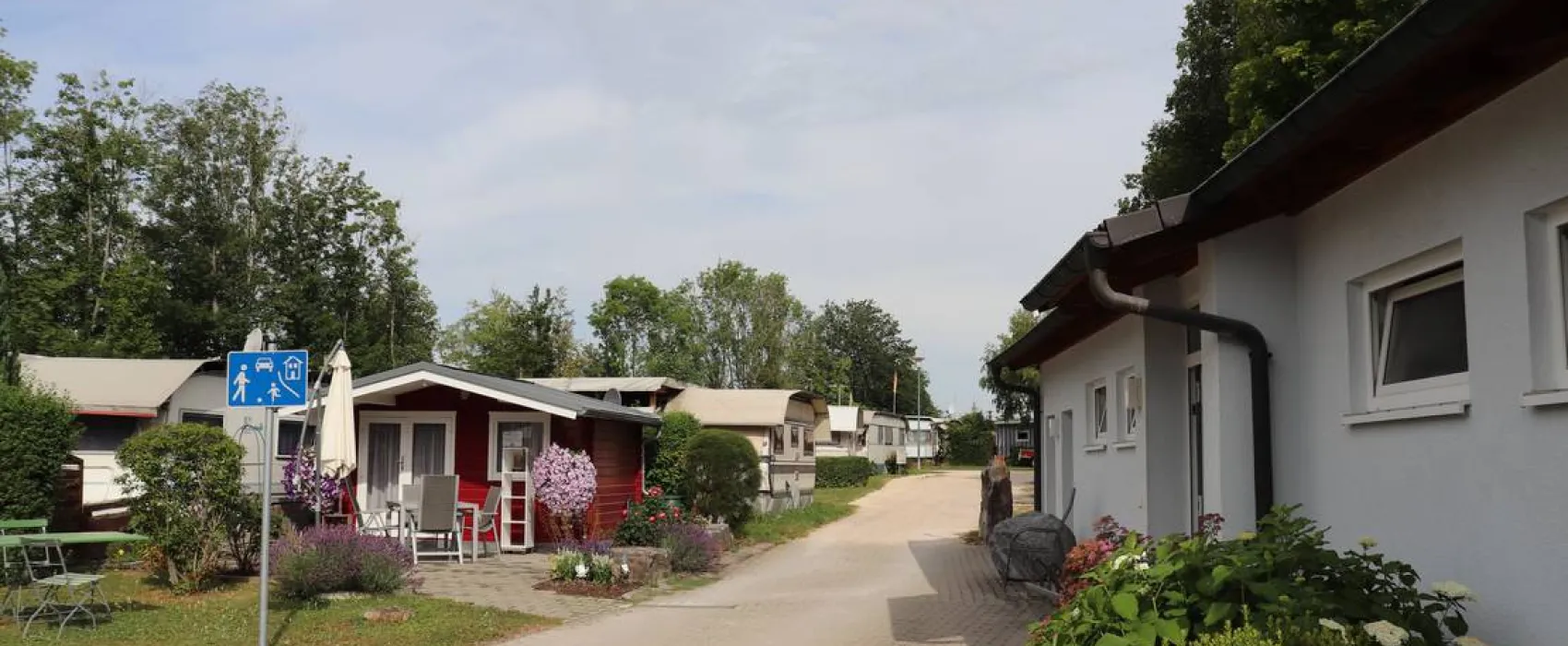 Camping beim Stausee Schömberg