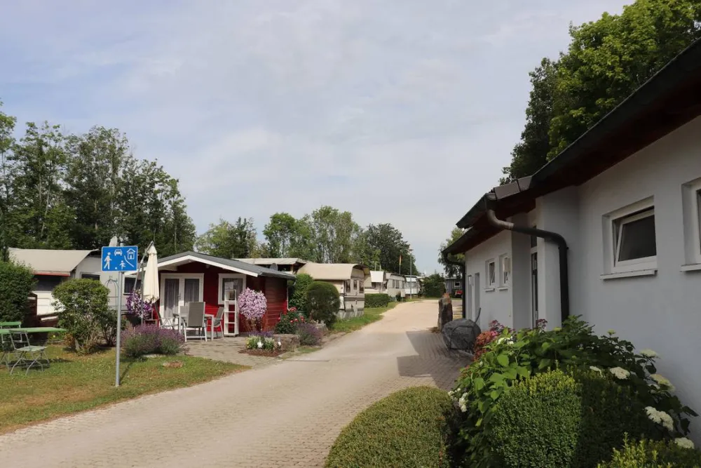 Camping beim Stausee Schömberg