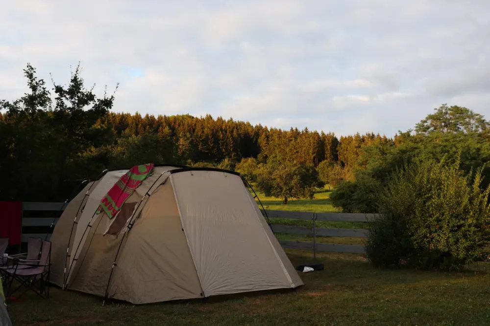 Camping beim Stausee Schömberg