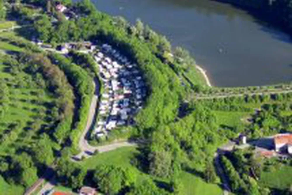 Camping beim Stausee Schömberg