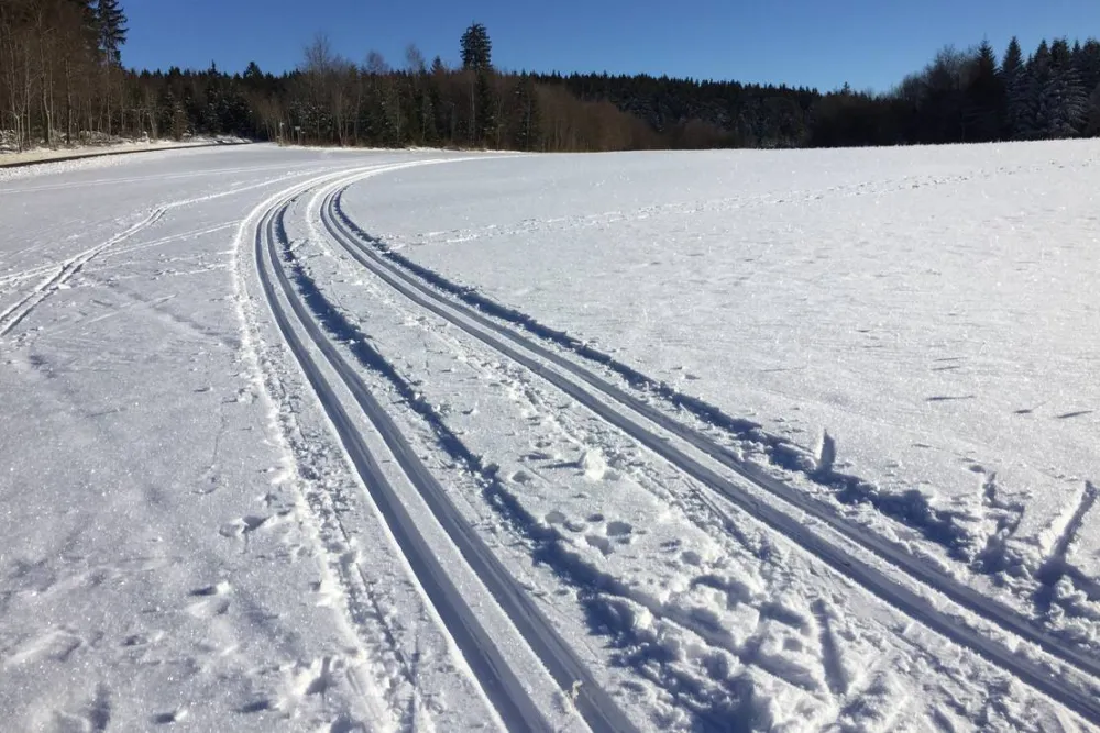 Camping beim Stausee Schömberg
