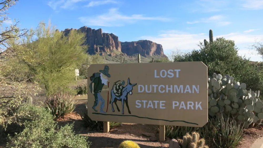 Lost Dutchman State Park Campground