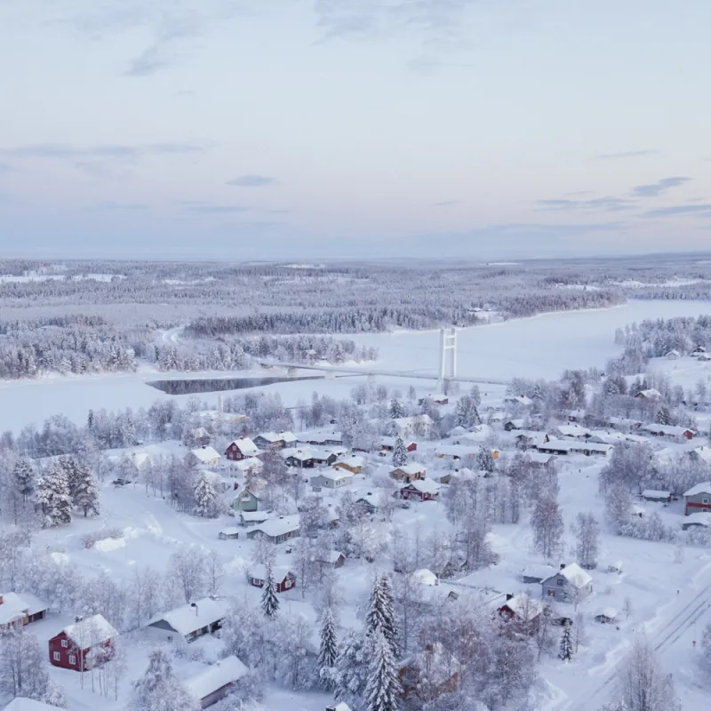 Midnattsolensland - Pajala i Tornedalen