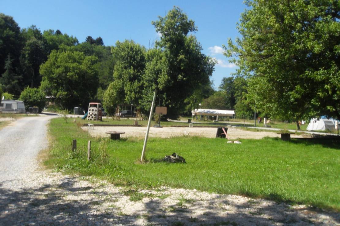 camping scarpiland AK Camping Scarpiland.  Parmenides Ansichtskarten