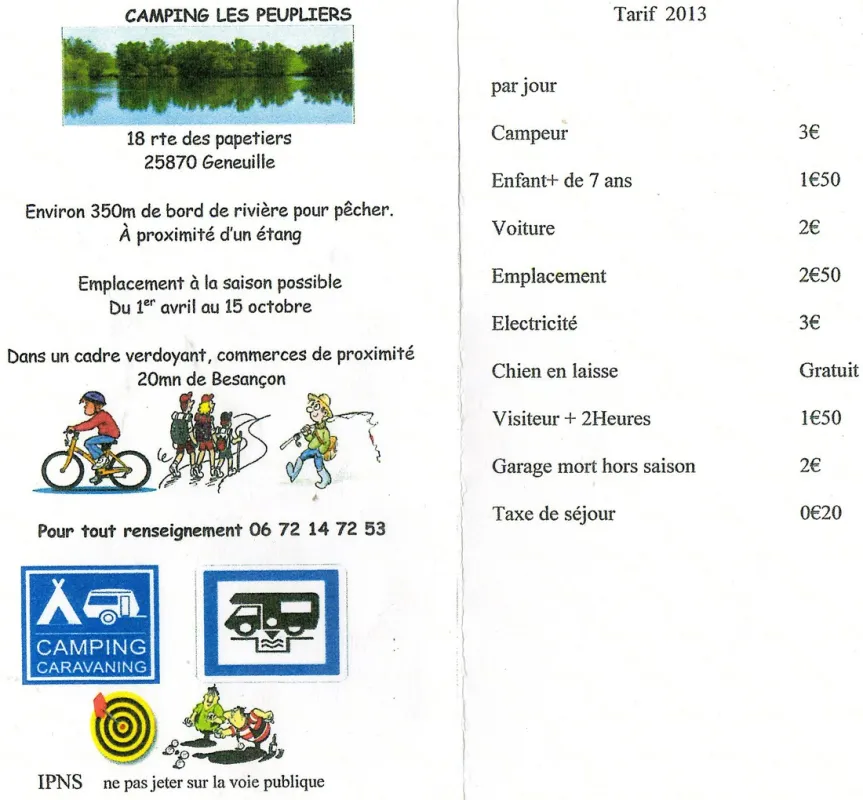 Camping Les Peupliers