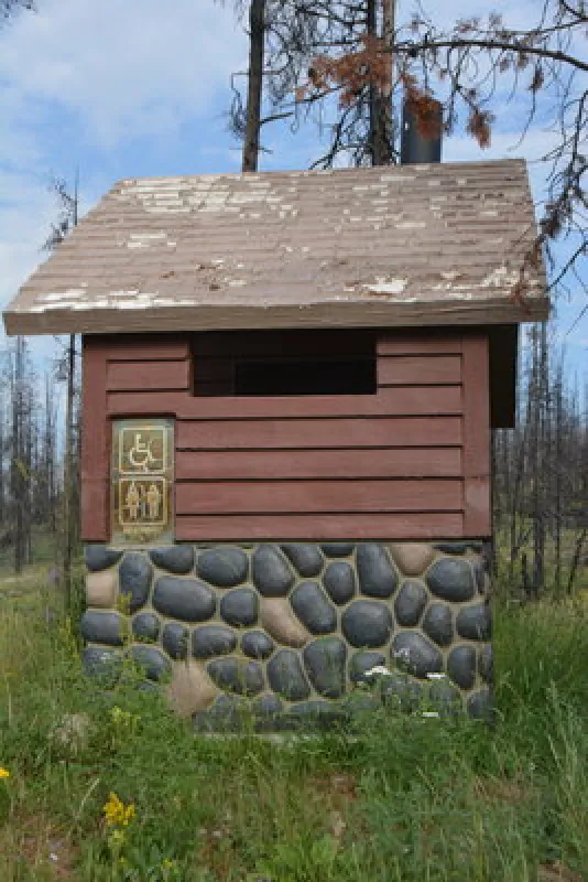 Grassy Lake Road Campsite #8