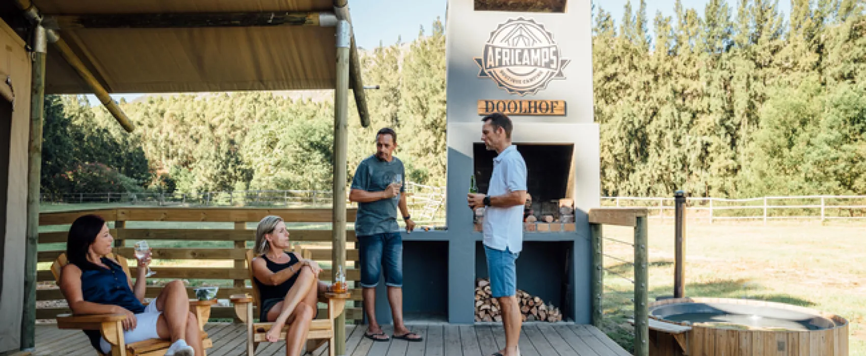 AfriCamps at Doolhof Wine Estate