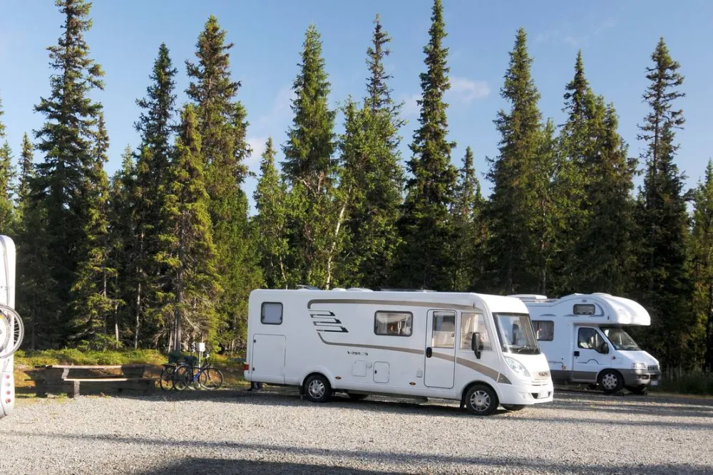Galå Fjällgård - Camping