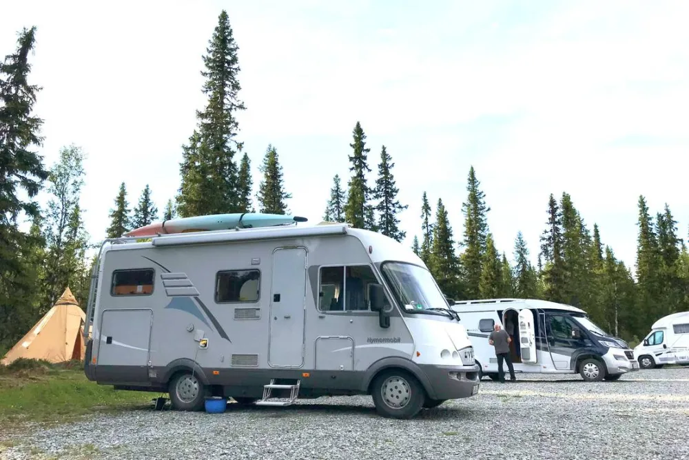 Galå Fjällgård - Camping