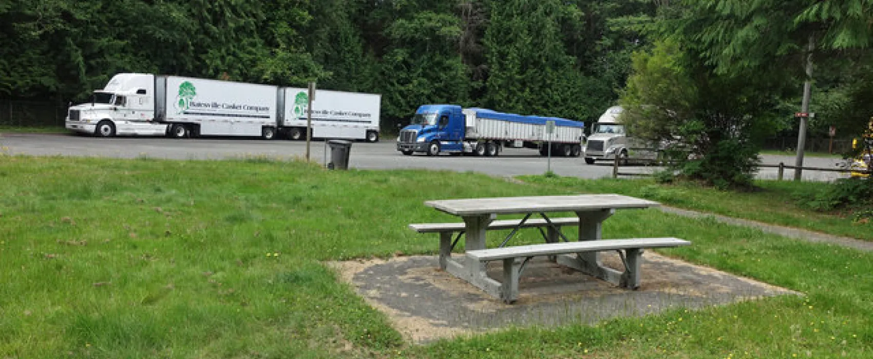 Bow Hill Rest Area Southbound