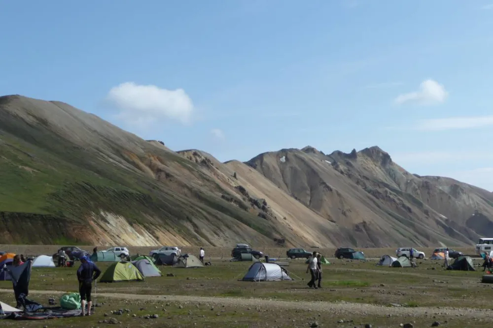 Tjaldsvæðið Árhús + Gaddstaðaflatir