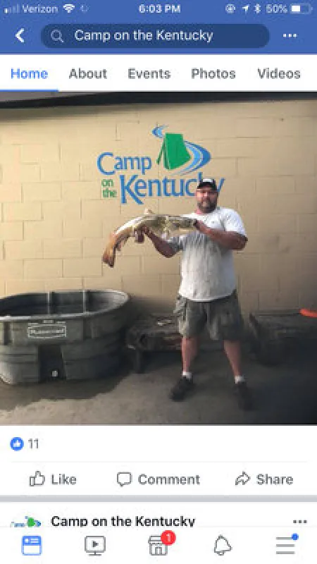 Camp on the Kentucky