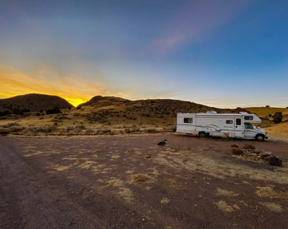 Parowan Gap Petroglyphs Dispersed Camping