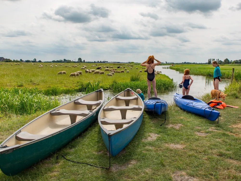 it Dreamlân, overnachten in puur Friesland
