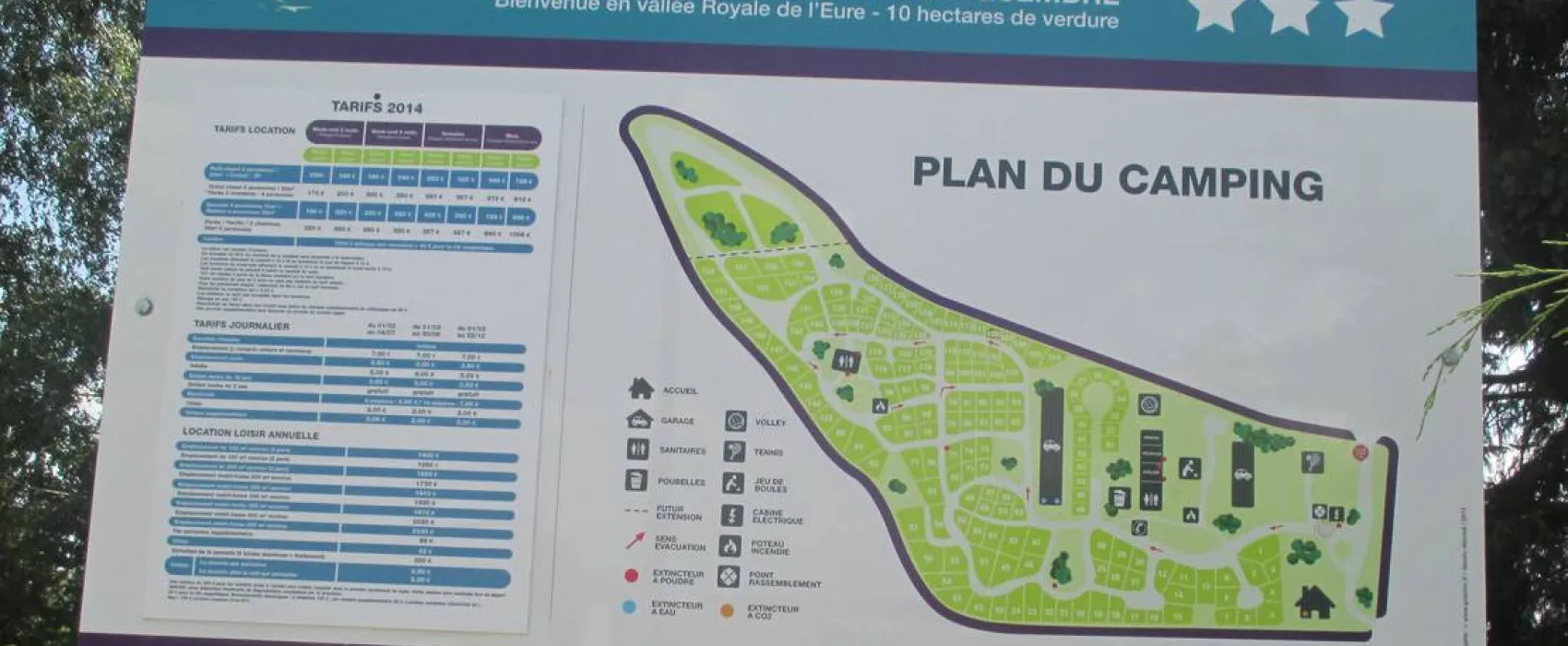 Camping les Îlots de St Val