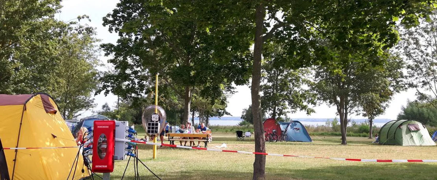 Camping an der Dänischen Wiek