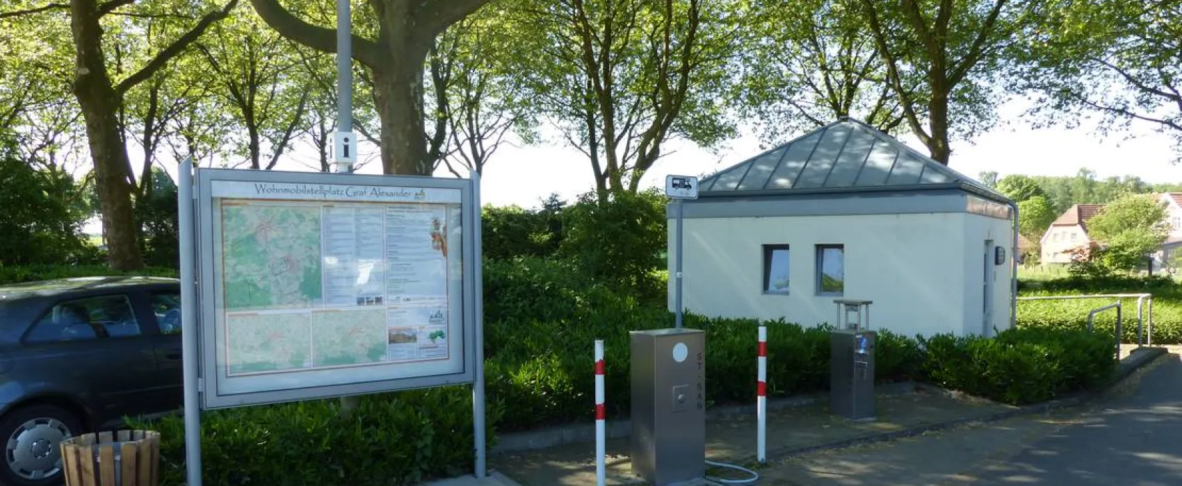 Wohnmobilstellplatz am Wasserschloss Raesfeld