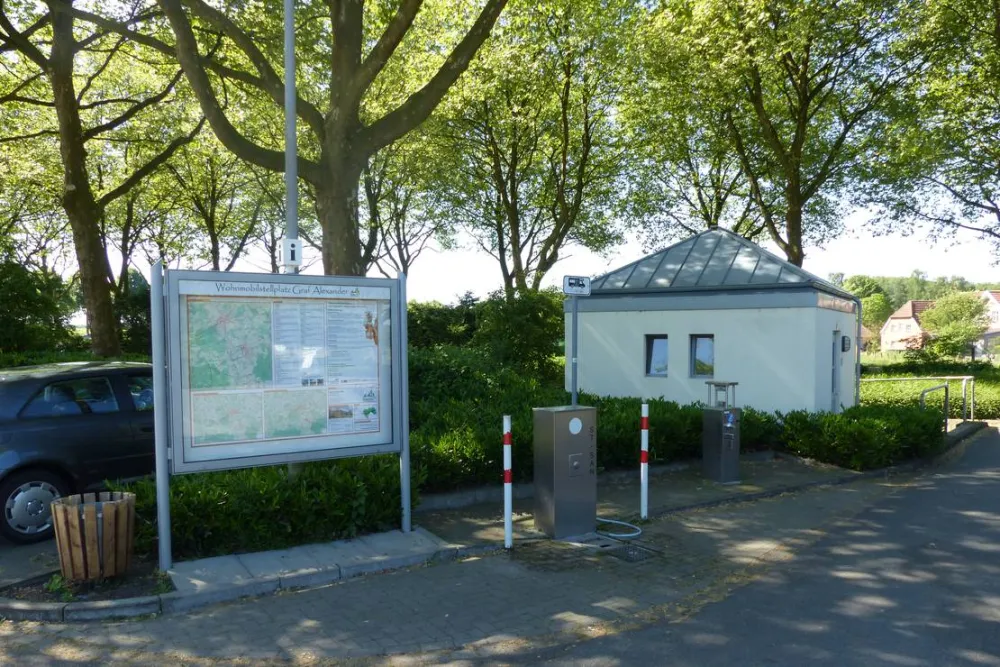 Wohnmobilstellplatz am Wasserschloss Raesfeld