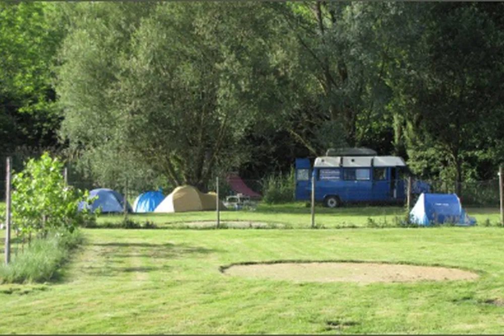 Campingplatz Grenzstein